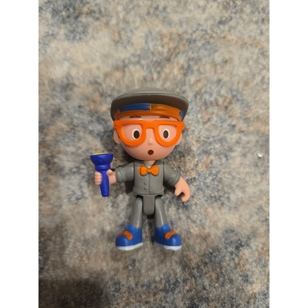 Blippi Figure Kideo 2019 Jazwares Posable 2.75" Flashlight